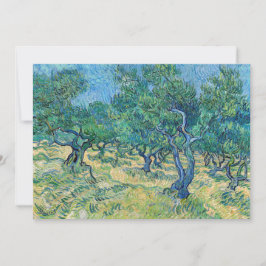 Vincent van Gogh - Olive Grove Einladung
