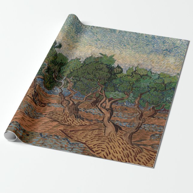 Vincent van Gogh - Olive Grove Geschenkpapier (Ungerollt)