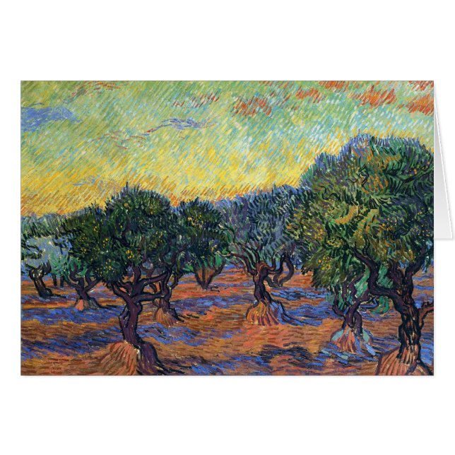Vincent Van Gogh Olive Grove Impressionismus Art (Vorderseite (Horizontal))
