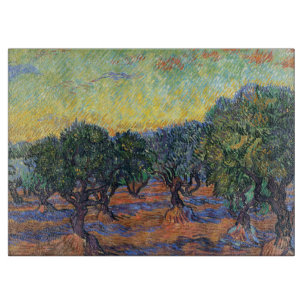 Vincent Van Gogh Olive Grove Impressionismus Art Schneidebrett