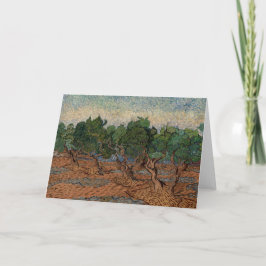 Vincent van Gogh - Olive Grove Karte
