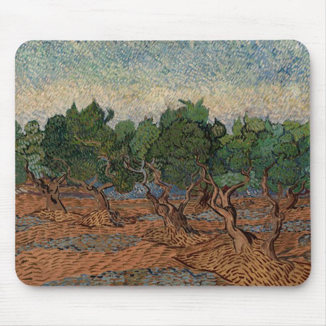Vincent van Gogh - Olive Grove Mousepad (Vorne)