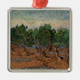 Vincent van Gogh - Olive Grove Ornament Aus Metall
