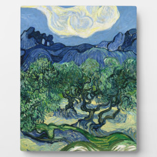 Vincent Van Gogh Olivenbäume Berglandschaft Fotoplatte