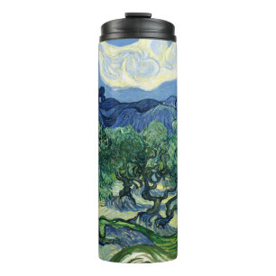 Vincent Van Gogh Olivenbäume Berglandschaft Thermosbecher