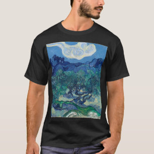 Vincent Van Gogh - Olivenbäume mit den Alpen T-Shirt