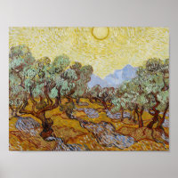 Vincent van Gogh - Olivenbäume