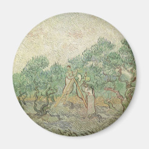 Vincent van Gogh - Olivenernte Magnet
