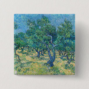 Vincent van Gogh - Olivenhain Button