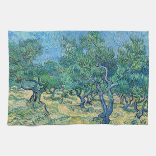 Vincent van Gogh - Olivenhain Geschirrtuch