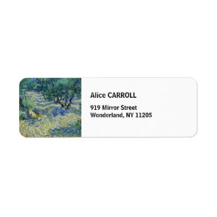 Vincent van Gogh - Olivenhain: Helles Blaues Himme