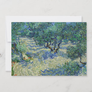 Vincent van Gogh - Olivenhain: Helles Blaues Himme Dankeskarte