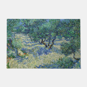 Vincent van Gogh - Olivenhain: Helles Blaues Himme Fußmatte