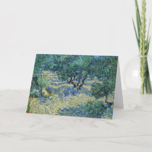 Vincent van Gogh - Olivenhain: Helles Blaues Himme Karte