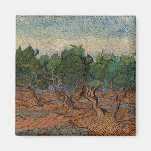 Vincent van Gogh - Olivenhain Magnet