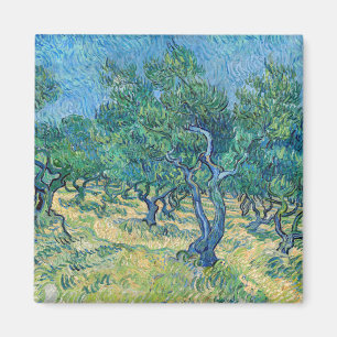 Vincent van Gogh - Olivenhain Magnet