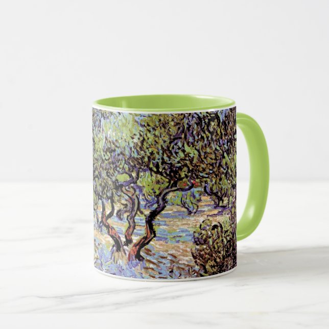 Vincent Van Gogh - Olivenweg Tasse (VorderseiteRechts)