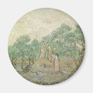 Vincent van Gogh - Ölpflücken Magnet