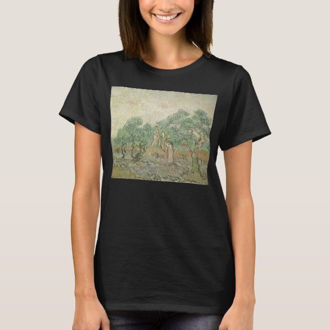 Vincent van Gogh - Ölpflücken T-Shirt (Vorderseite)