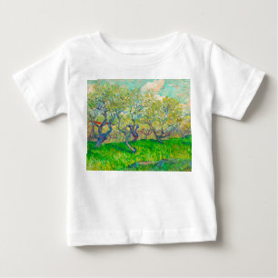 Vincent van Gogh Orchard in Blossom Baby T-shirt