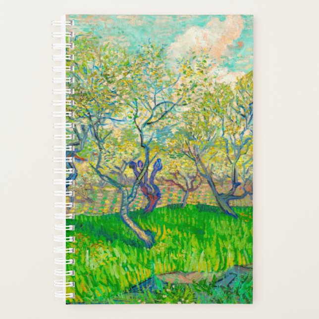 Vincent van Gogh Orchard in Blossom Planer (Vorderseite)