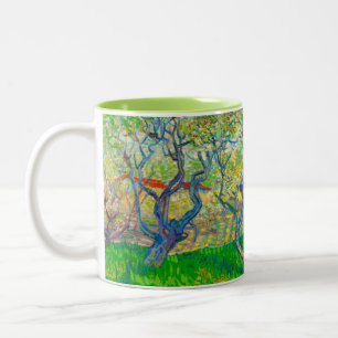 Vincent van Gogh Orchard in Blossom Zweifarbige Tasse