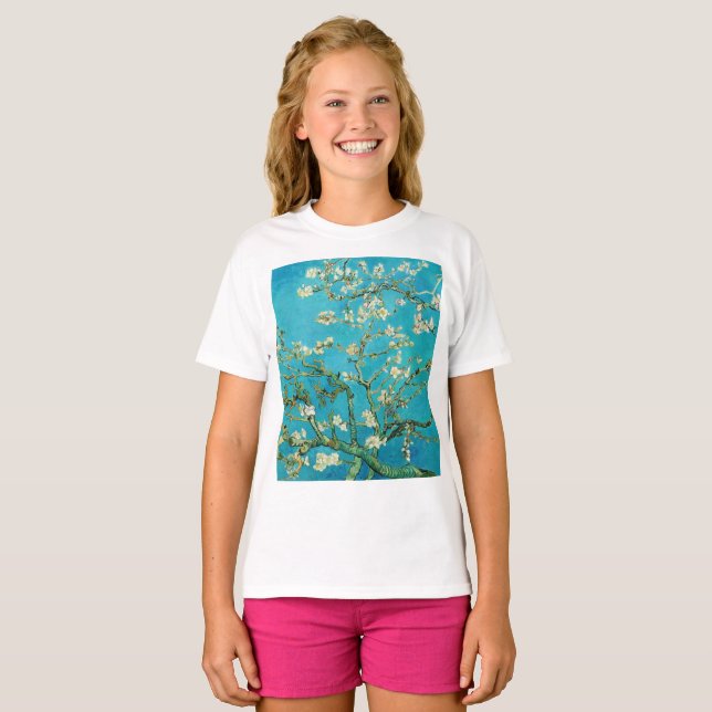 Vincent Van Gogh painting Almond Blossoms T-Shirt (Vorne ganz)