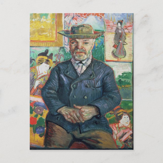 Vincent van Gogh | Pere Tanguy (Vater Tanguy) Postkarte (Vorderseite)