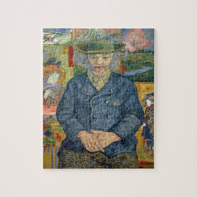 Vincent van Gogh | Pere Tanguy (Vater Tanguy) Puzzle (Vertikal)