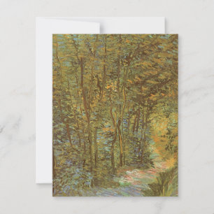 Vincent van Gogh - Pfad im Wald