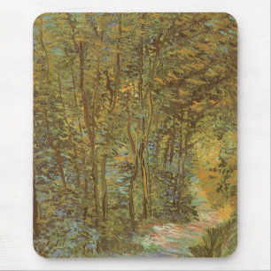 Vincent van Gogh - Pfad im Wald Mousepad