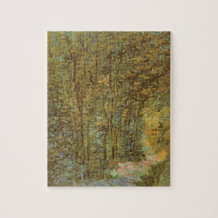 Vincent van Gogh - Pfad im Wald Puzzle
