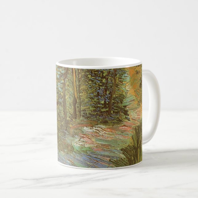 Vincent van Gogh - Pfad im Wald Tasse (VorderseiteRechts)