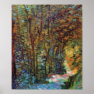 Vincent Van Gogh - Pfad in der schönen Kunst des W Poster
