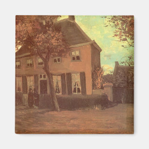 Vincent van Gogh - Pfarrhaus in Nuenen Magnet