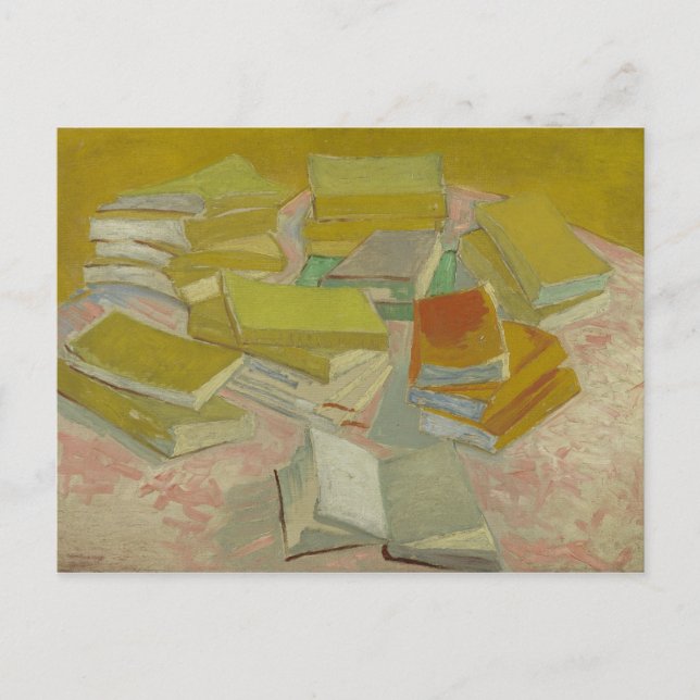 Vincent van Gogh - Piles of French novels Postkarte (Vorderseite)