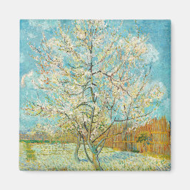 Vincent van Gogh - Pink Peach Tree in Blossom Magnet