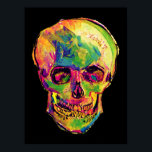 Vincent Van Gogh - Pop Art Halloween Skull Poster<br><div class="desc">Öl auf Leinwand aus dem Jahr 1887 verwandelt sich in einen originalen psychedelischen Pop Kunstschädel. Toll zu Halloween oder einfach nur Leute ausflippen. Im Gegensatz zu ähnlichen Läden, bietet Art Lover's Cafe klassische, hochauflösende Kunstwerke, die sorgfältig restauriert, farblich ausgewogen und retuschiert wurden, um Flecken und Artefakte zu entfernen, die in...</div>