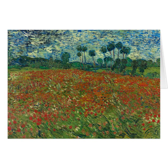 Vincent van Gogh - Poppy Field (Vorderseite (Horizontal))