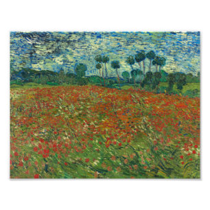 Vincent van Gogh - Poppy Field Fotodruck