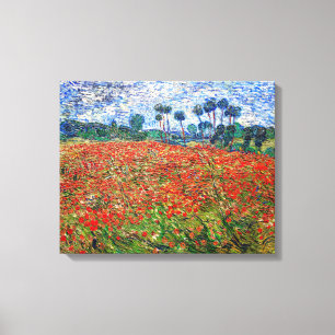 Vincent van Gogh - Poppy Field Leinwanddruck