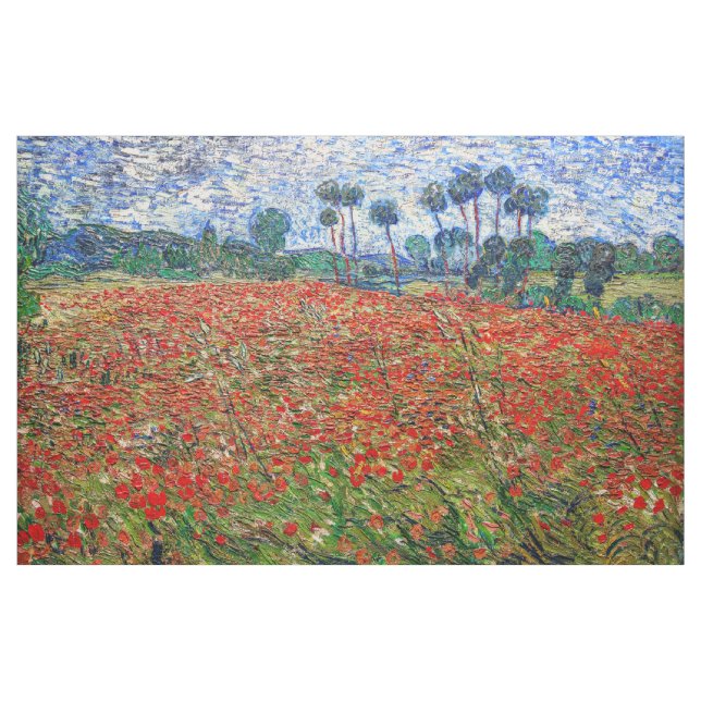 Vincent van Gogh - Poppy Field Stoff (Yard (91,4 cm))