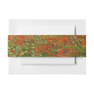 Vincent Van Gogh Poppy Field Vintag Art Einladungsbanderole