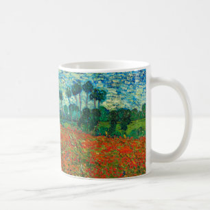 Vincent Van Gogh Poppy Field Vintag Art Kaffeetasse