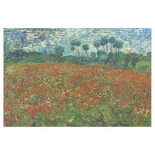 Vincent Van Gogh Poppy Field Vintag Art Stoff