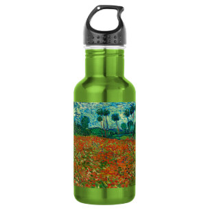 Vincent Van Gogh Poppy Field Vintag Art Trinkflasche