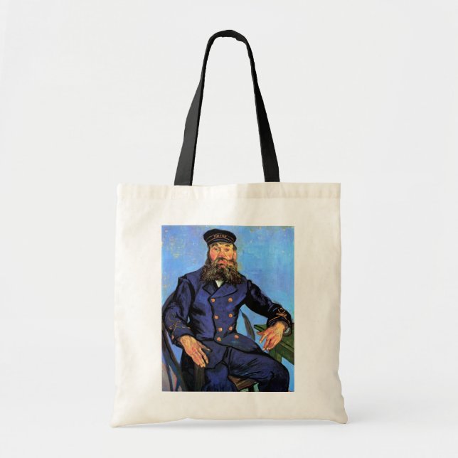 Vincent Van Gogh - Portrait des Postmanns Tragetasche (Vorne)