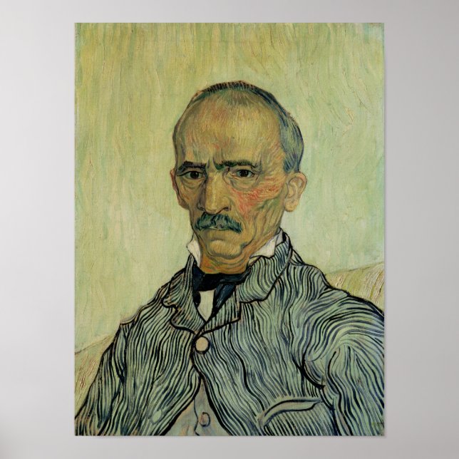 Vincent van Gogh | Portrait des Superintendanten Poster (Vorne)