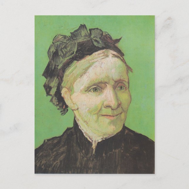Vincent Van Gogh Portrait of Artist's Mother Art Postkarte (Vorderseite)