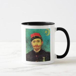Vincent Van Gogh - Portrait of Milliet - Fine Art Tasse